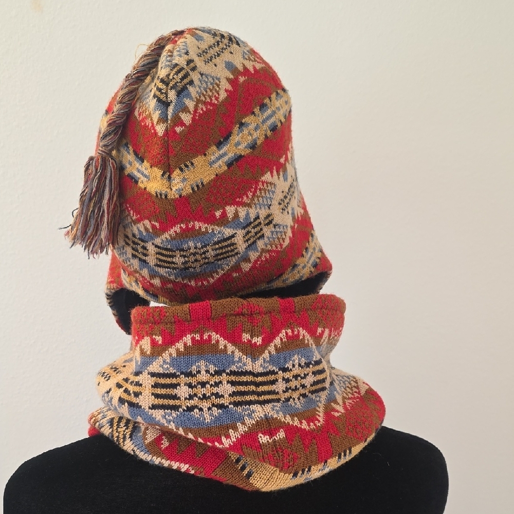 Pendleton Multicolor Knit Accessory Set - image 3